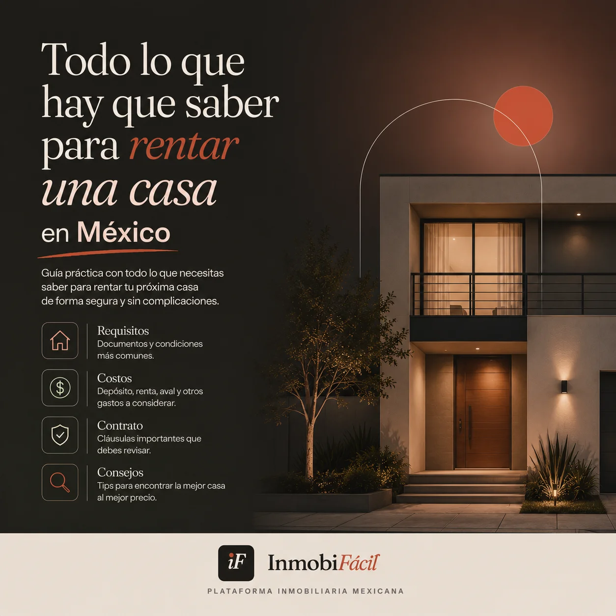 Todo lo que hay que saber para rentar una casa en México