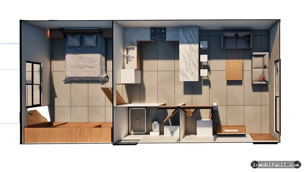 Foto 8 de Venta de Condominio Modelo Viento de 55 m²